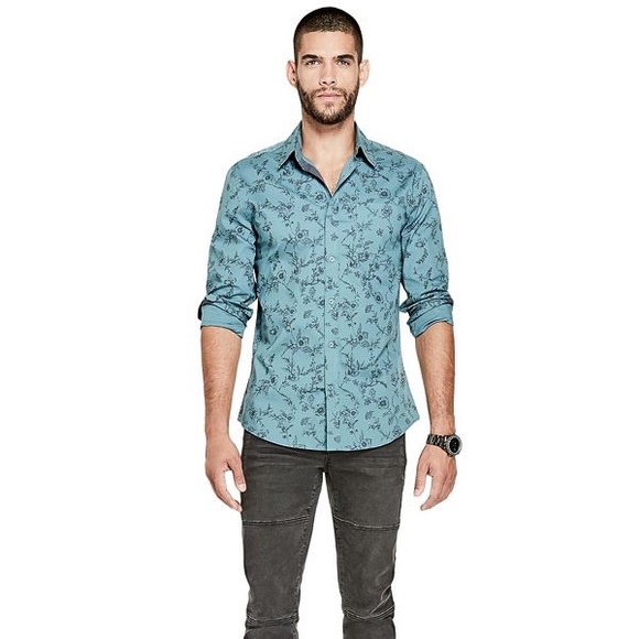 Casual Button Down Shirt NWOT - Picture 2 of 4